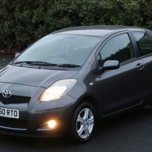 2010 Toyota Yaris 999cc Petrol Manual 3 Doors, Grey, ONE owner, 56k Mileage, Service History, AA Warranty