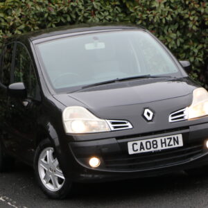 2008 Renault Grand Modus 1.6cc Petrol Automatic  Dynamique, 5 Doors, Black, 69k Mileage