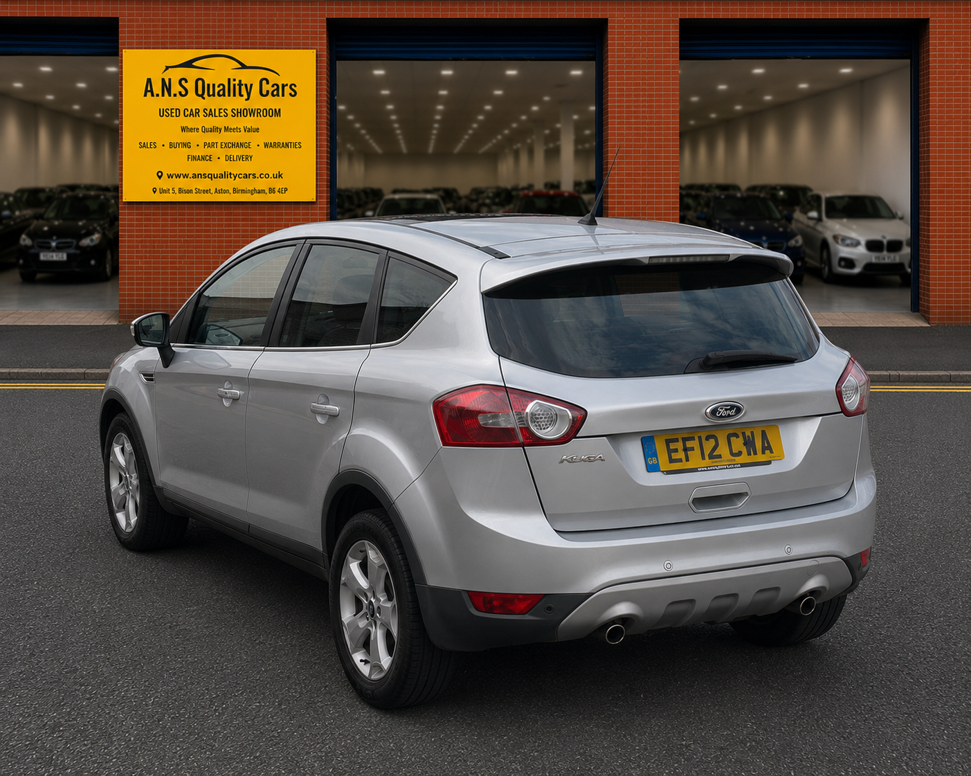 2012 Ford Kuga 2521cc Petrol Automatic 4WD 5 Doors Silver 66k Mileage, AA Warranty & Breakdown Included - Image 4
