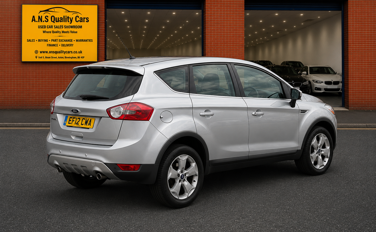 2012 Ford Kuga 2521cc Petrol Automatic 4WD 5 Doors Silver 66k Mileage, AA Warranty & Breakdown Included - Image 6