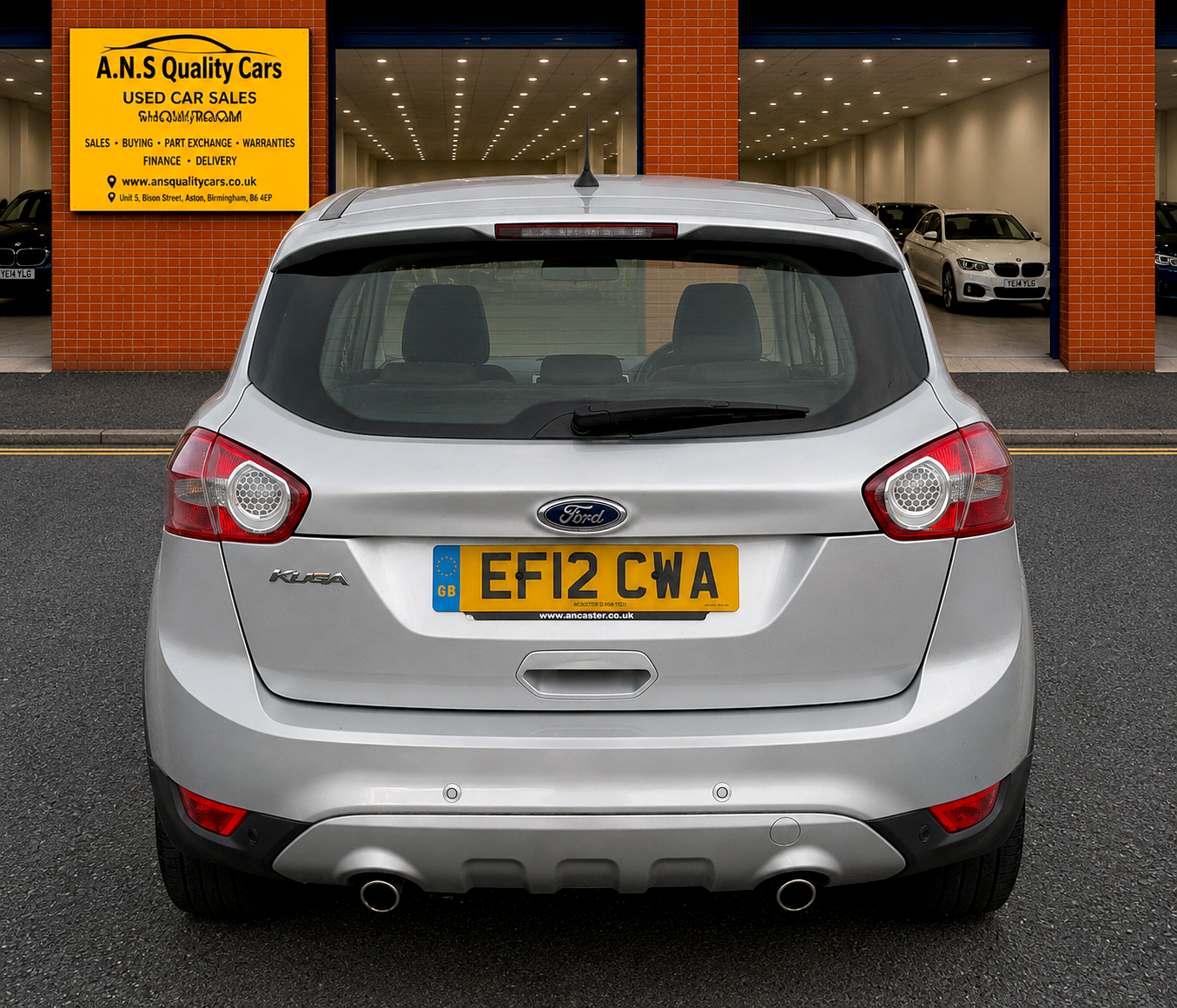 2012 Ford Kuga 2521cc Petrol Automatic 4WD 5 Doors Silver 66k Mileage, AA Warranty & Breakdown Included - Image 8