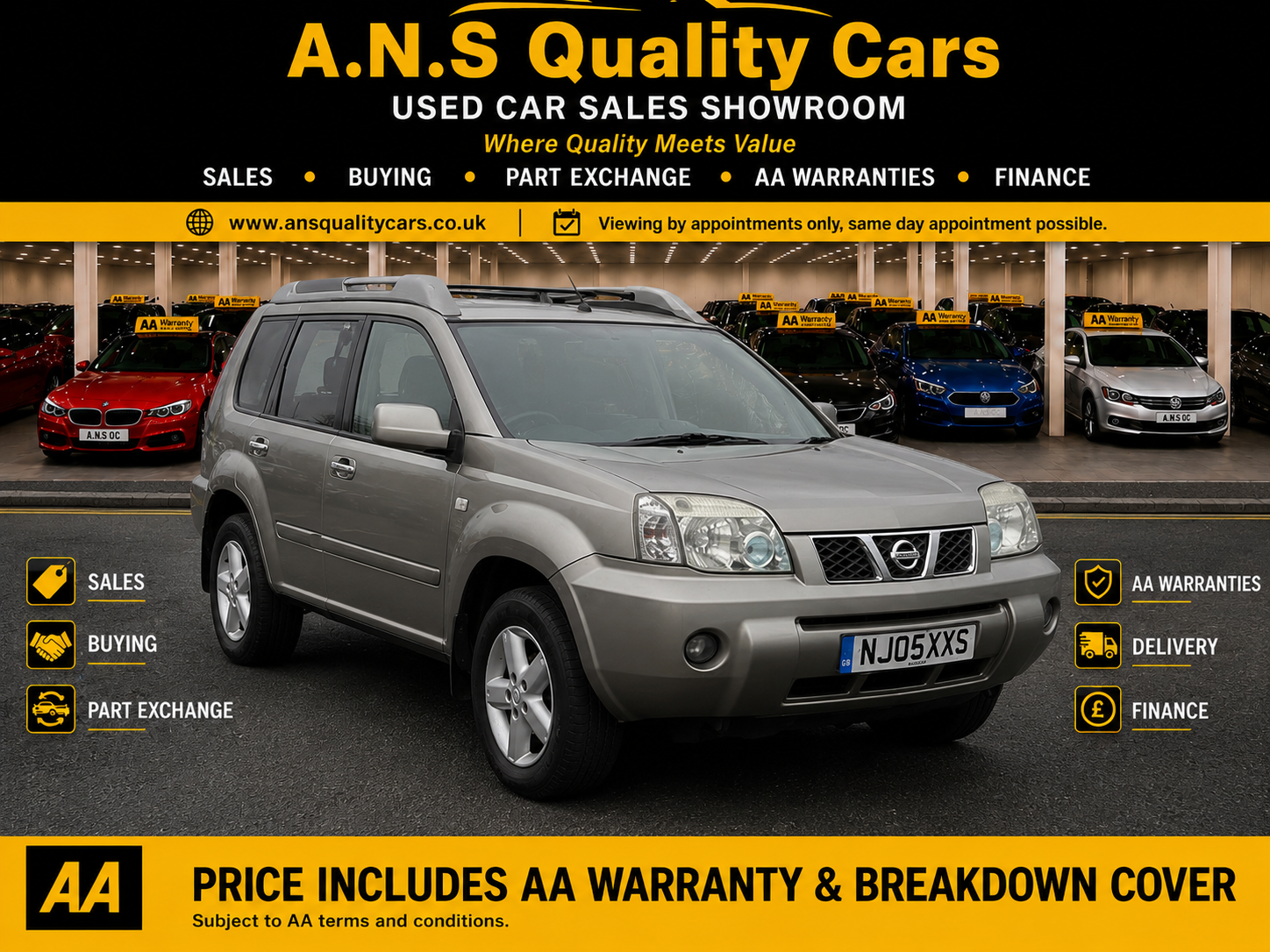 2005 Nissan X-Trail 2.5i T-Spec 5dr, 40K Mileage - Image 2
