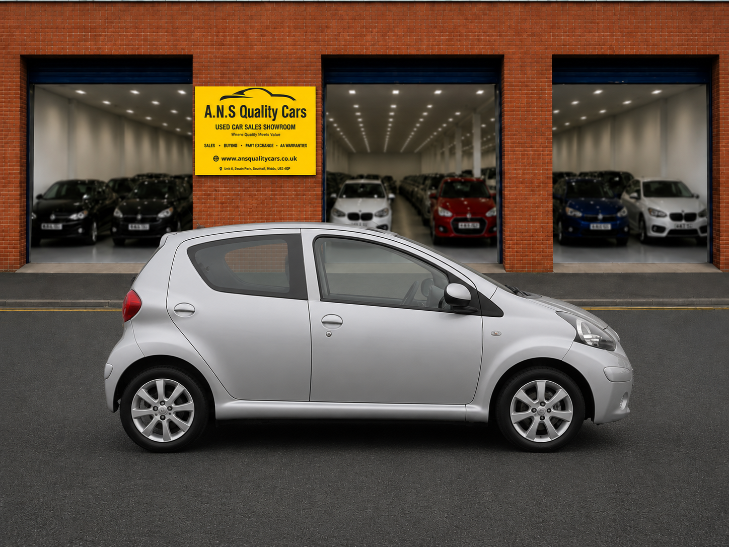 2008 Toyota AYGO 1.0 VVT-i Platinum, Automatic Gearbox, 5dr (AC), 45k Mileage, Silver - Image 14