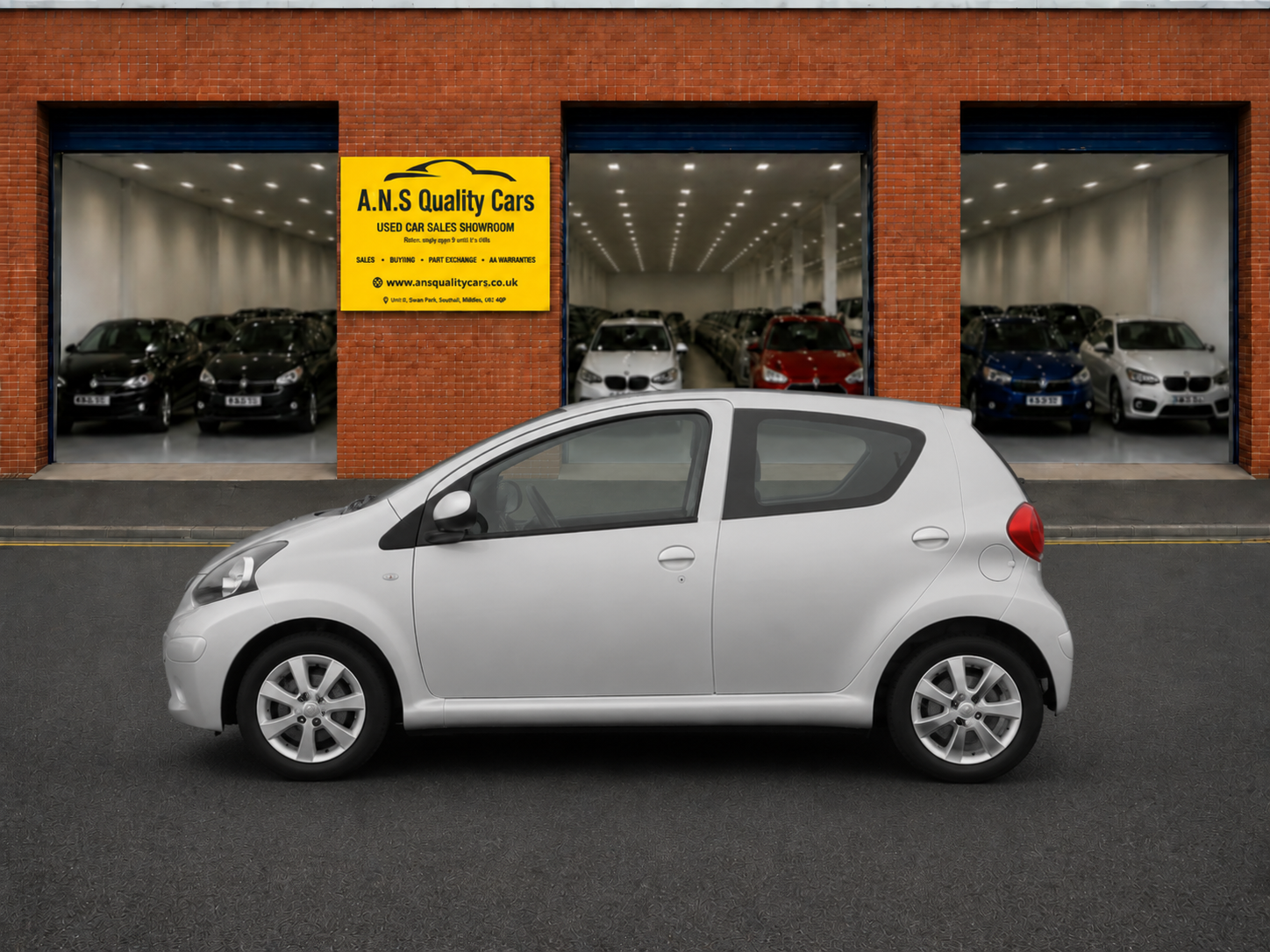 2008 Toyota AYGO 1.0 VVT-i Platinum, Automatic Gearbox, 5dr (AC), 45k Mileage, Silver - Image 8
