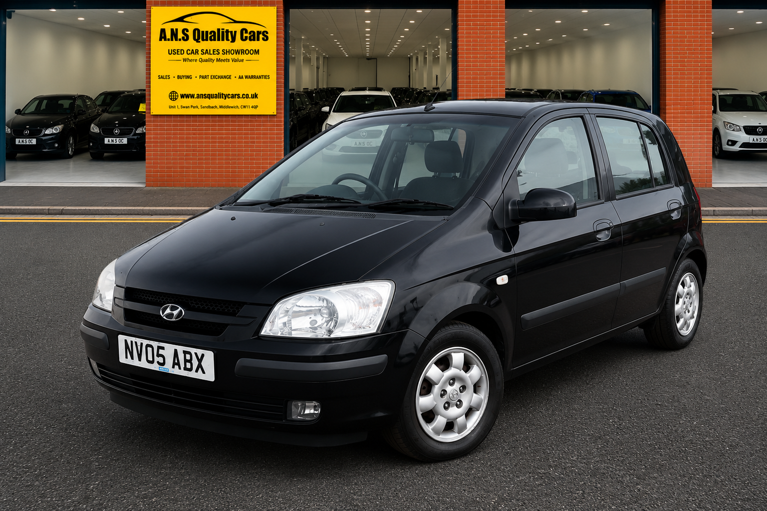 2005 Hyundai Getz 1.3 CDX 5dr, 38k Mileage, Black - Image 4