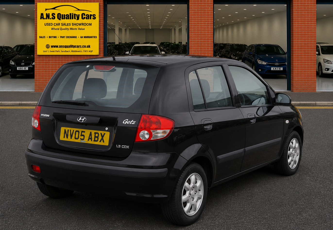 2005 Hyundai Getz 1.3 CDX 5dr, 38k Mileage, Black - Image 5