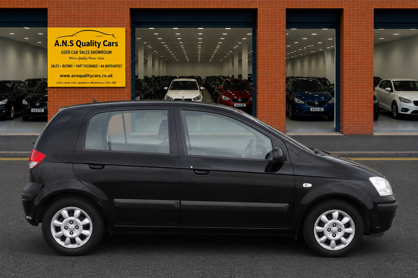 2005 Hyundai Getz 1.3 CDX 5dr, 38k Mileage, Black - Image 7