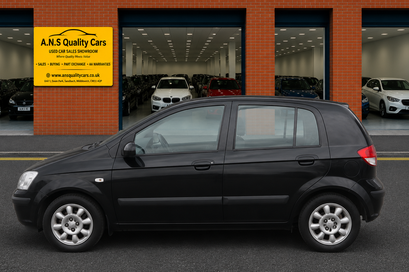 2005 Hyundai Getz 1.3 CDX 5dr, 38k Mileage, Black - Image 6