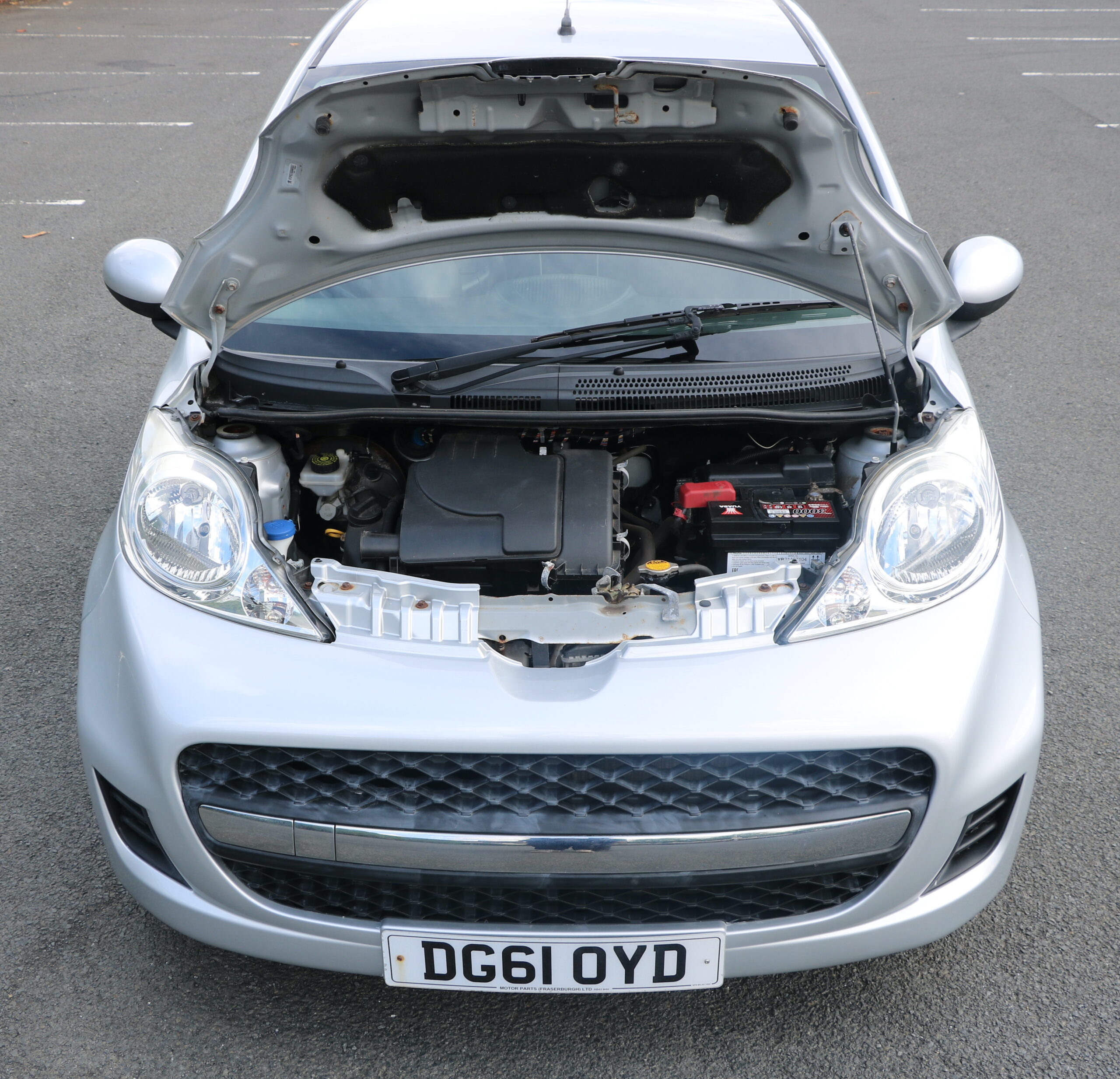 2012 Peugeot 107 Petrol Automatic 998cc, 5 Doors, 28k Mileage, £20 Rd tax, AA Warranty, Silver - Image 12