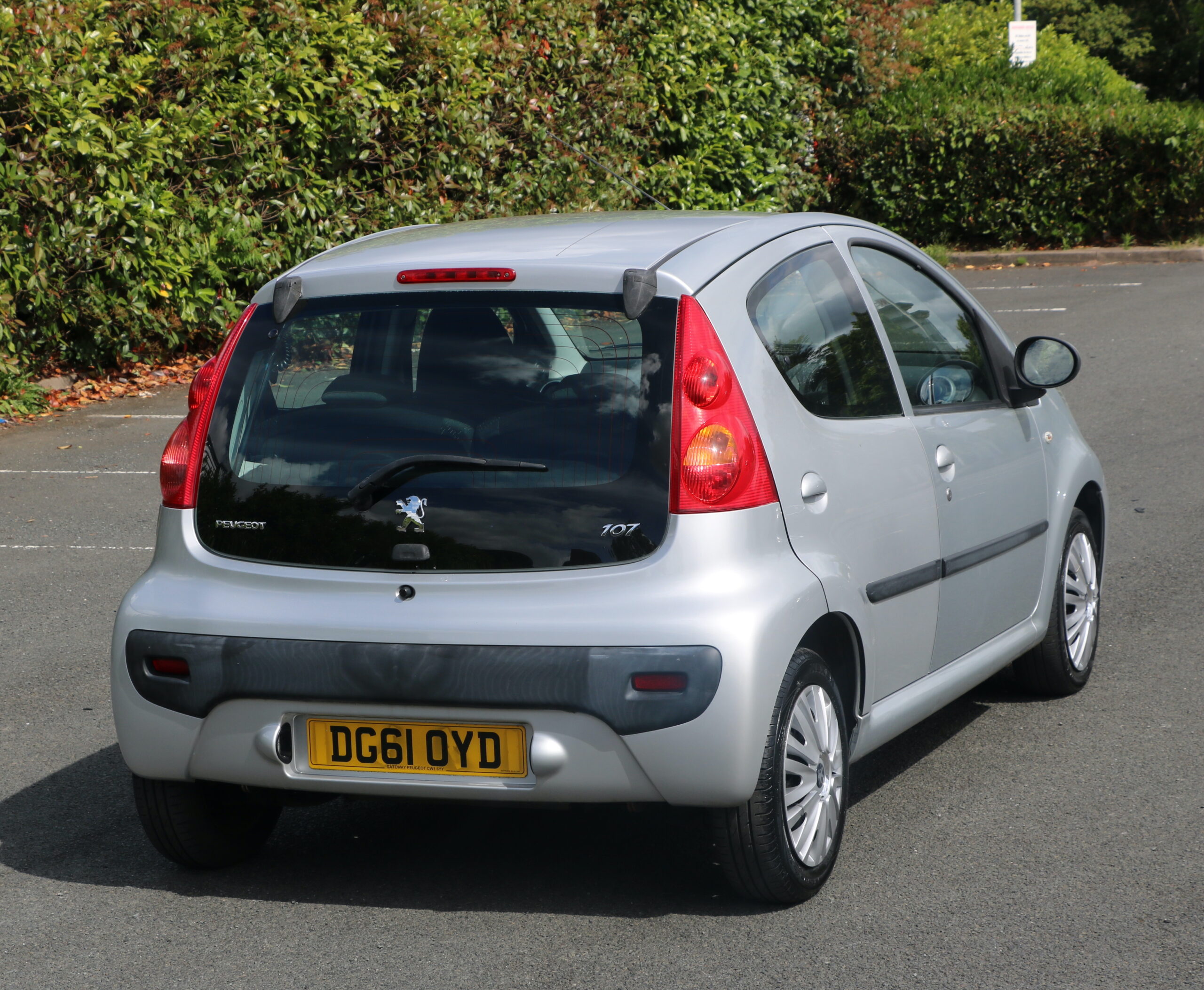 2012 Peugeot 107 Petrol Automatic 998cc, 5 Doors, 28k Mileage, £20 Rd tax, AA Warranty, Silver - Image 5