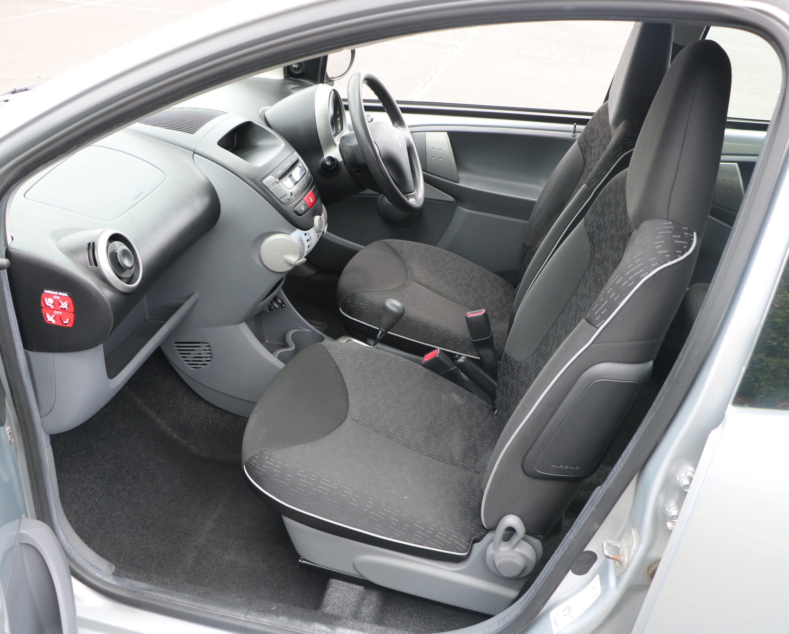 2012 Peugeot 107 Petrol Automatic 998cc, 5 Doors, 28k Mileage, £20 Rd tax, AA Warranty, Silver - Image 16