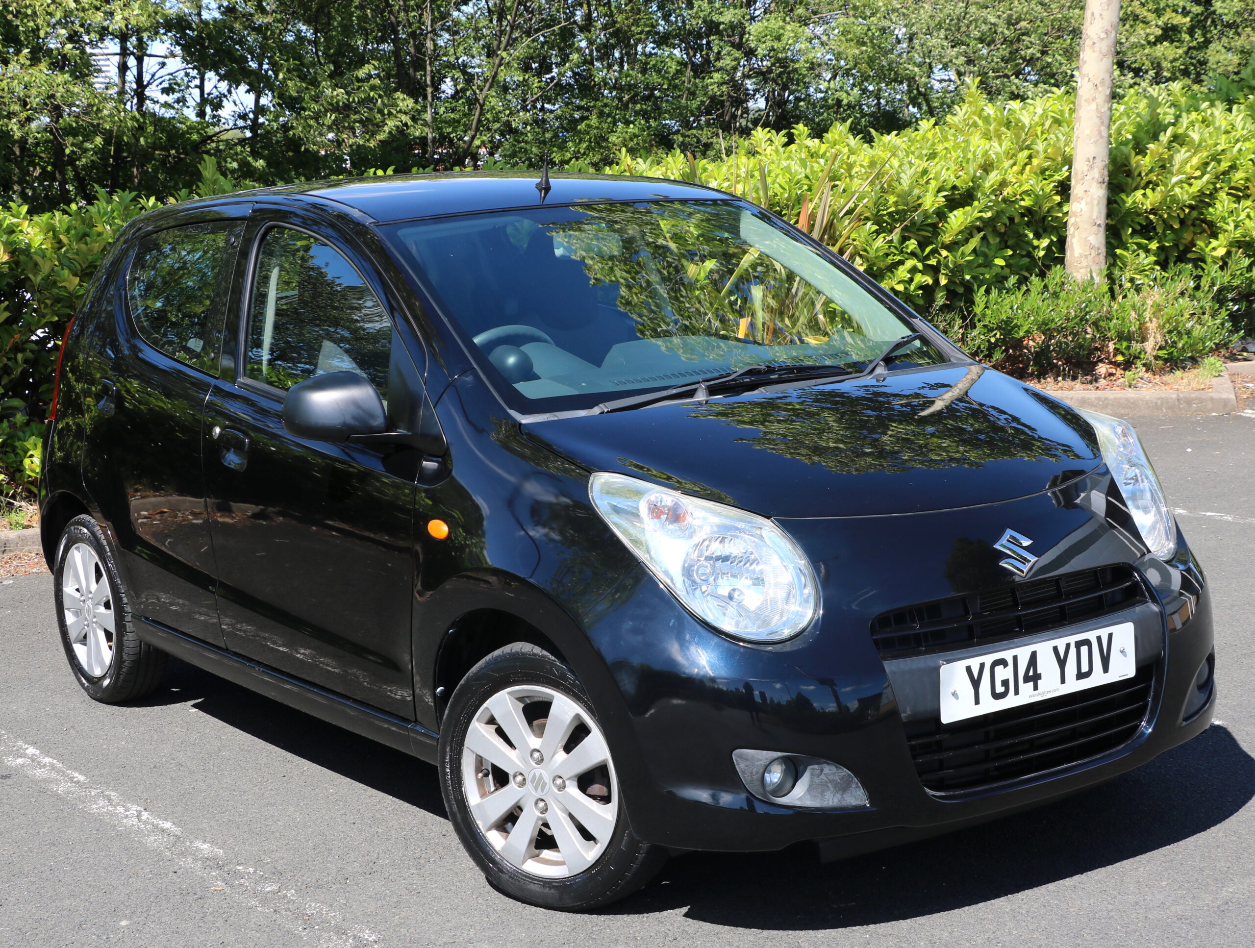 2014 Suzuki Alto 996cc Petrol Automatic 5 Doors Black, 29k Low Mileage, One Owner, AA Warranty - Image 4