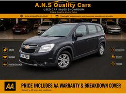 2011 Chevrolet Orlando 1.8 LT Euro 5 5dr, Manual, Petrol, Black, AA Warranty & Breakdown Included