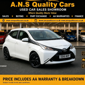 2015 Toyota AYGO 1.0cc 142K Mileage Petrol Automatic White