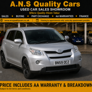 2009 Toyota Urban Cruiser 1329cc Petrol Manual 56K Low Mileage AA Warranty Included