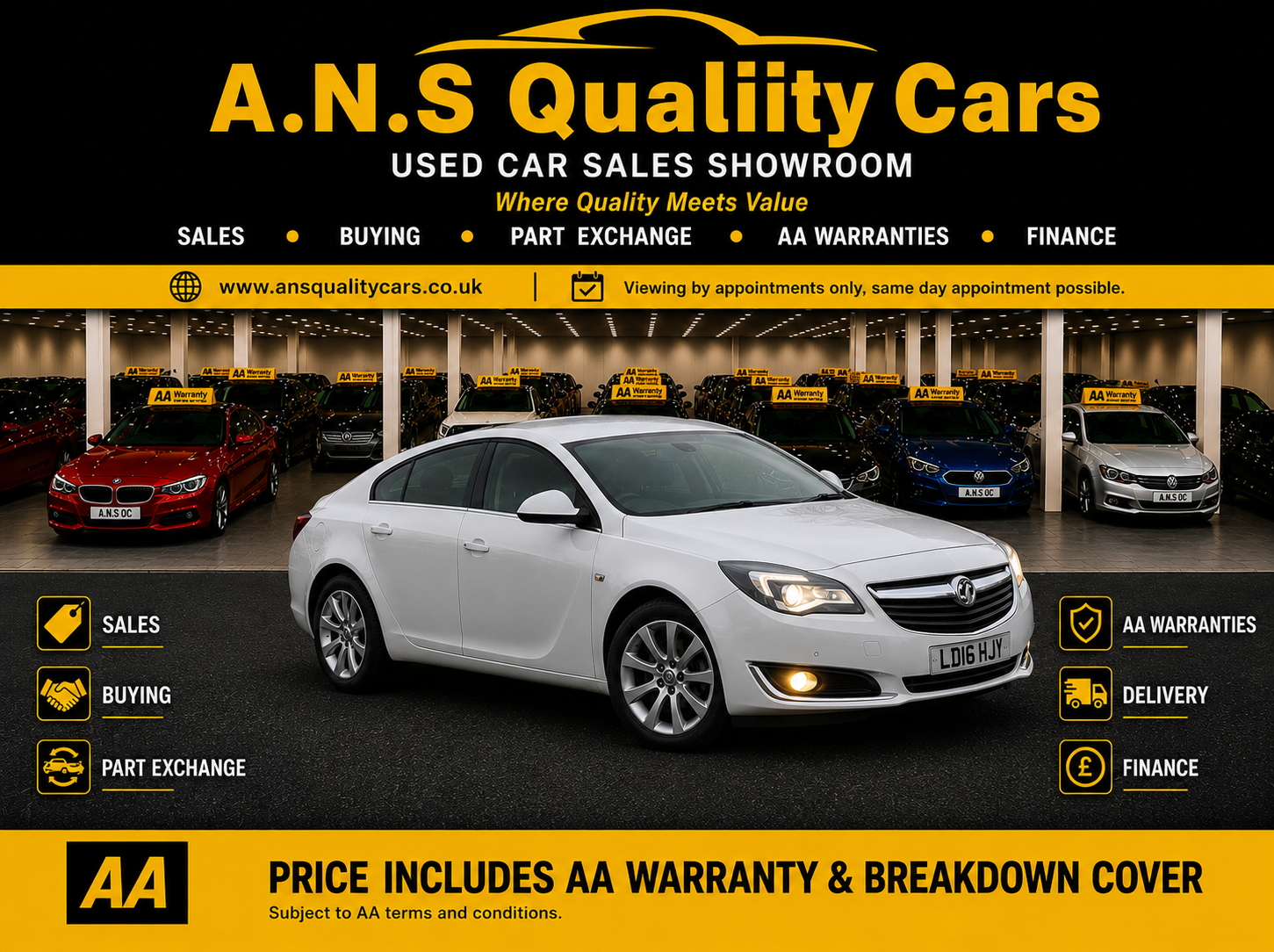2016 Vauxhall Insignia 1364cc Petrol Manual TechLine spec, 59k Mileage, New Clutch & Timing Chain, AA Warranty